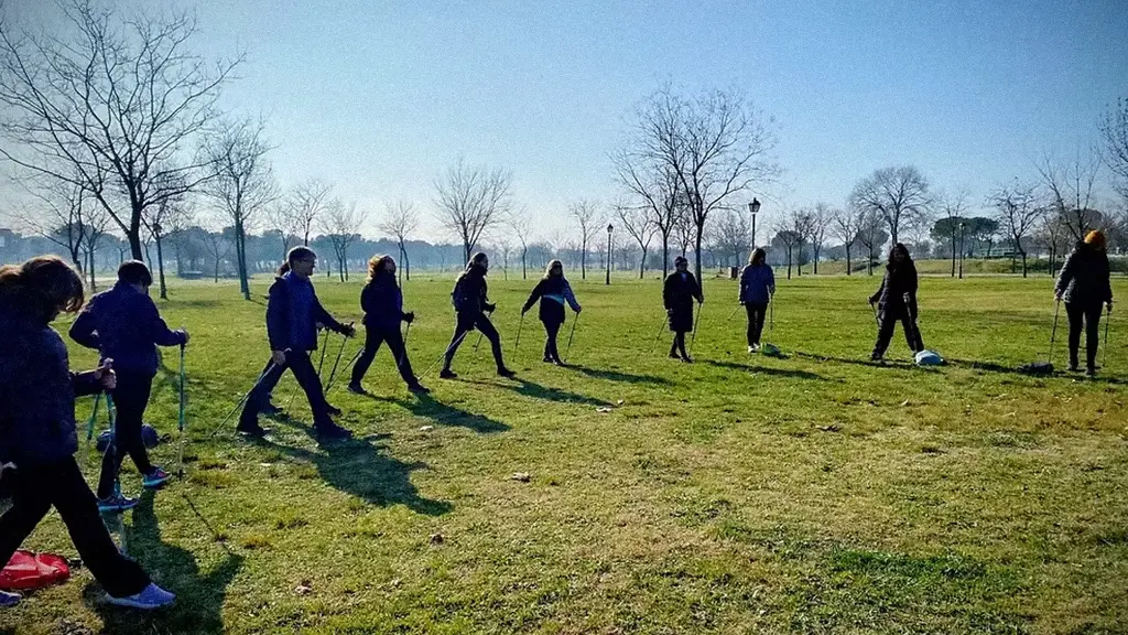 Marcha Nórdica: Clases de 1h30 en Parque Polvoranca, Leganés.