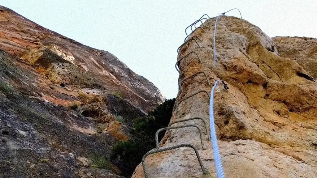 Vía ferrata K4: Las Buitreras, Cuenca (3 personas 70€/pax)